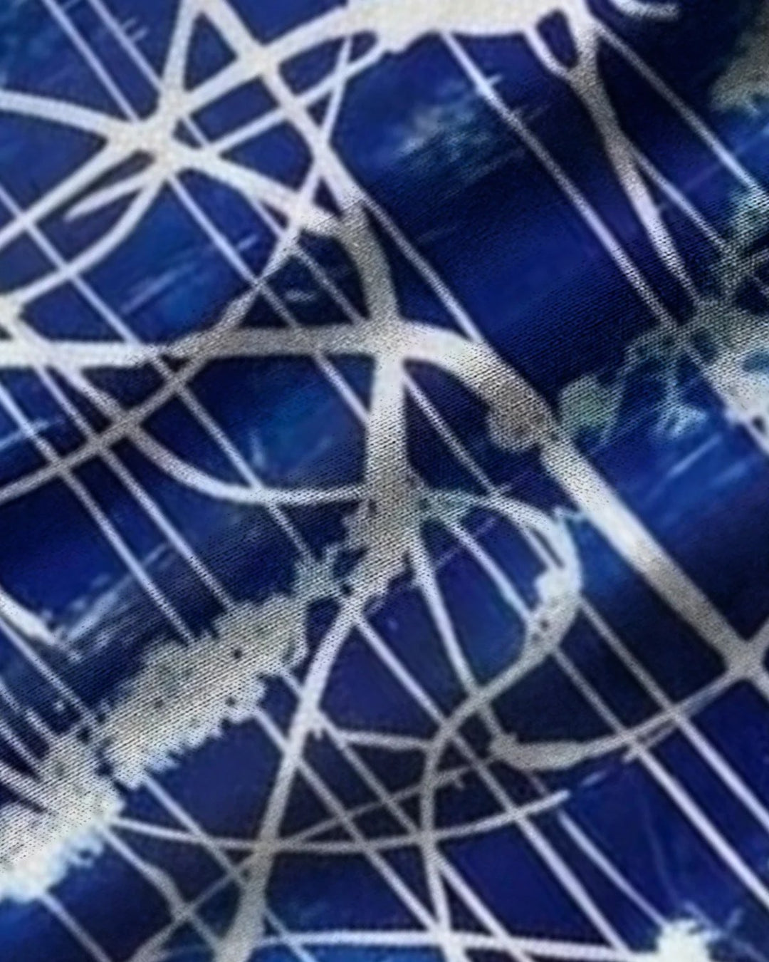 Alohadaddy® Casual Abstract Striped Graffiti Print Men&