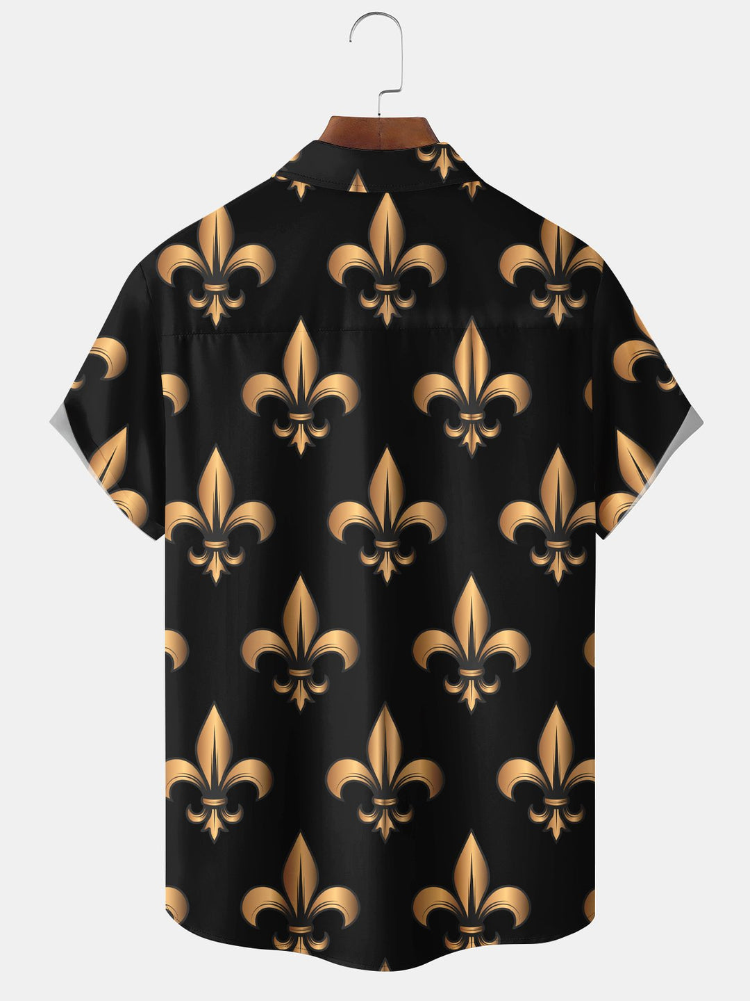 Alohadaddy Vintage Holiday Mardi Gras Short Sleeve Pocket Shirt