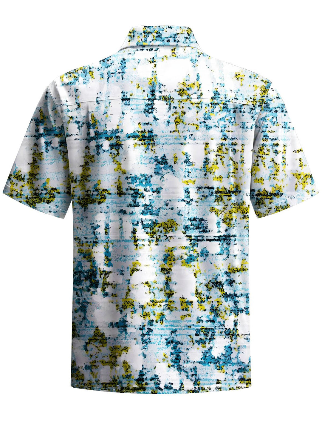 Alohadaddy® Casual Abstract Texture Print Moisture Wicking Men&