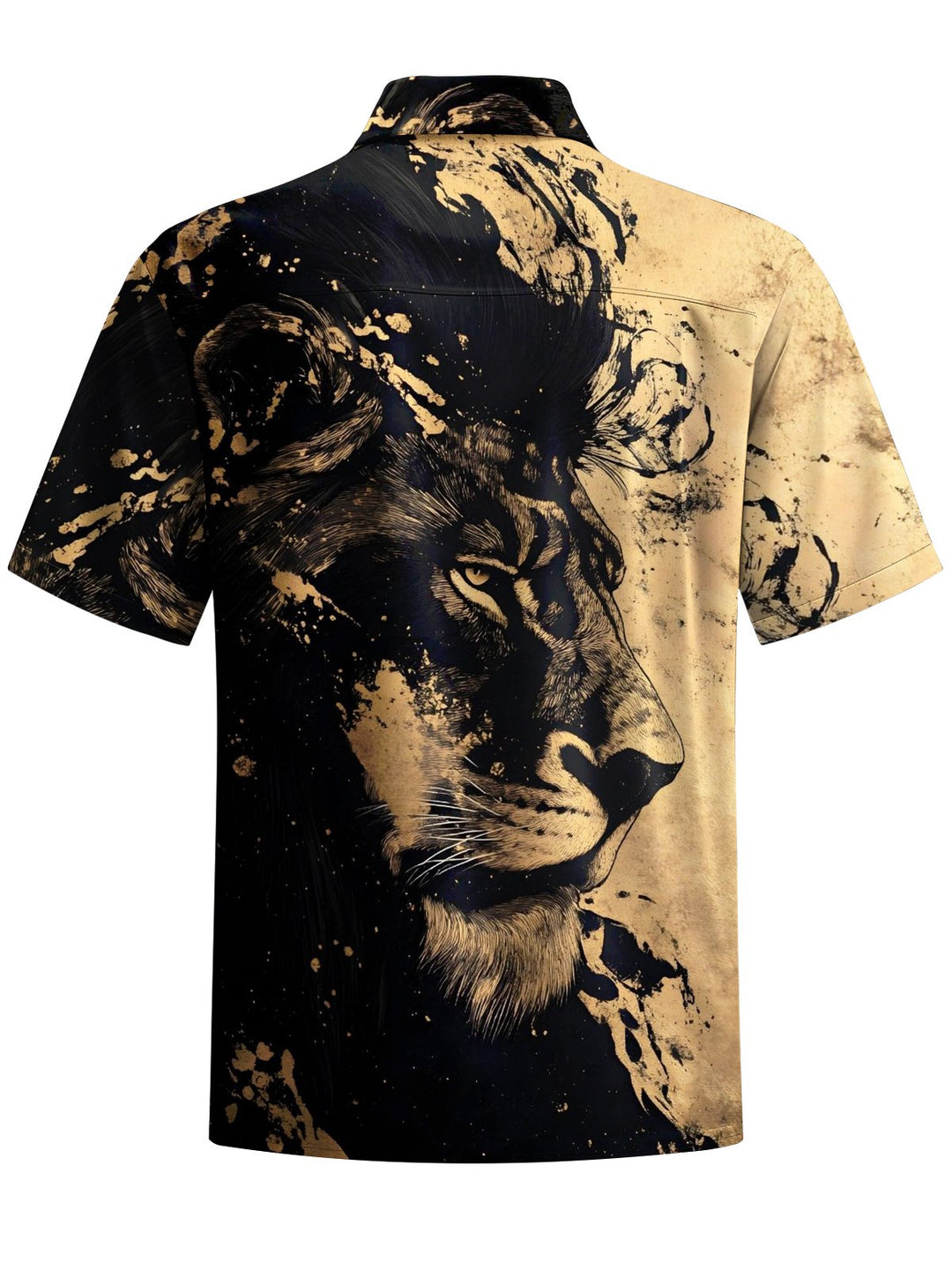 Alohadaddy® Vintage Stone Ombre Art Print Chest Pocket Men&