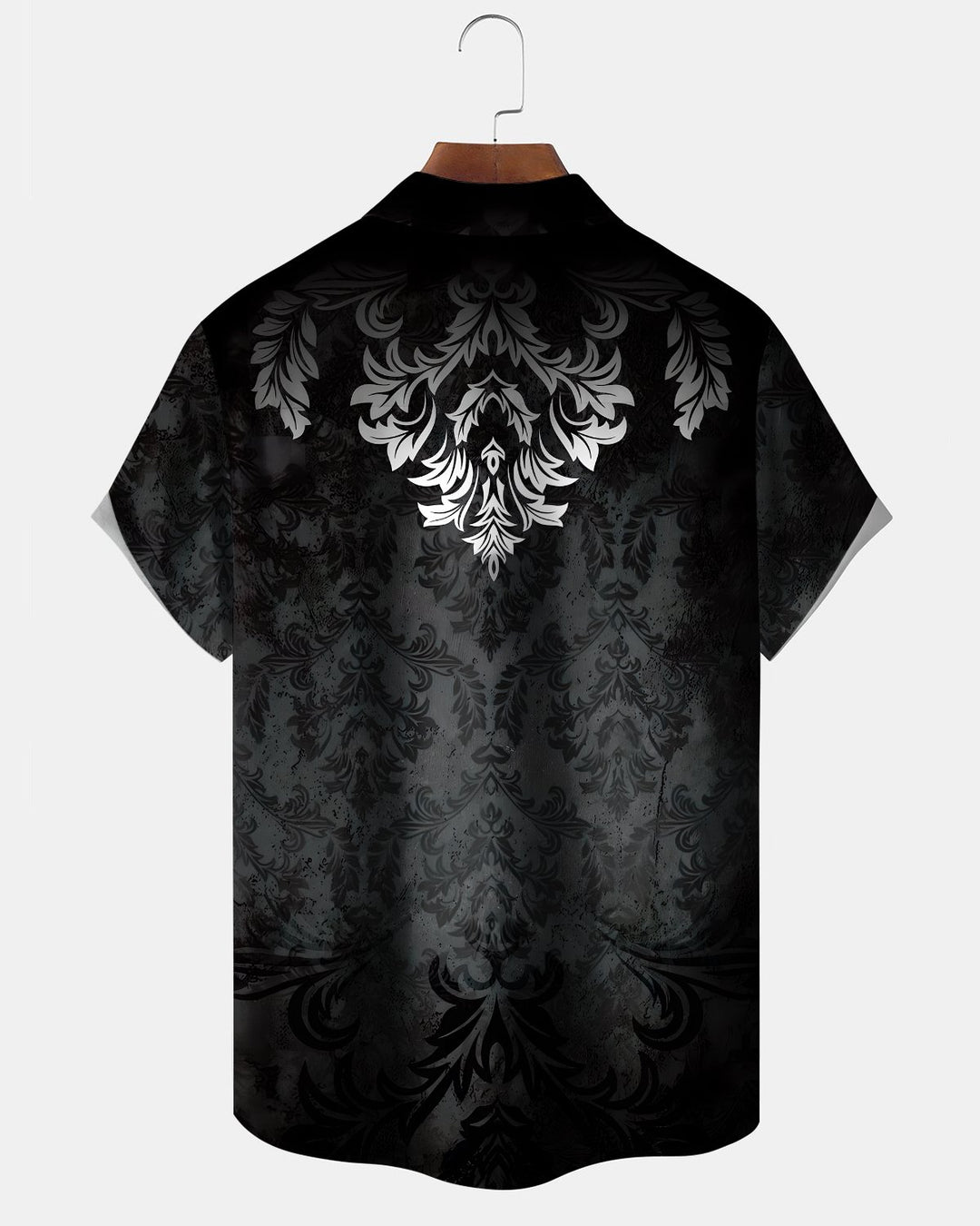 Alohadaddy® Vintage Baroque Print Art Button Pocket Cardigan Men&