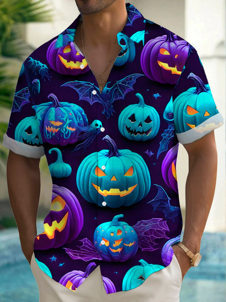 Alohadaddy® Halloween Pumpkin Art Print Men&