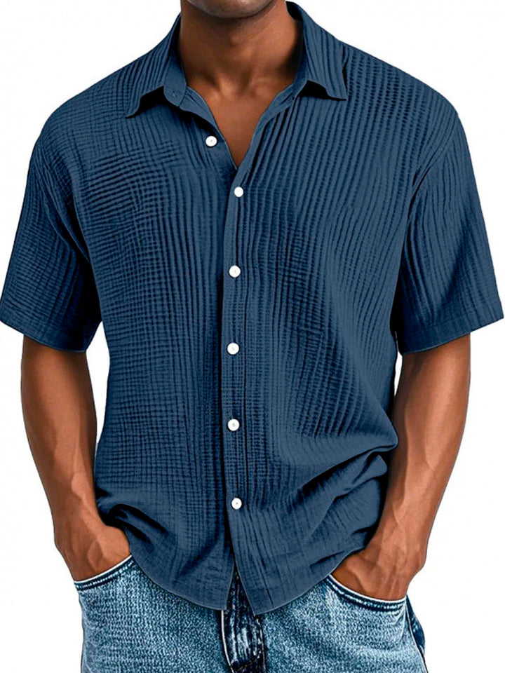 Alohadaddy® Basics Seersucker Pleated Men&