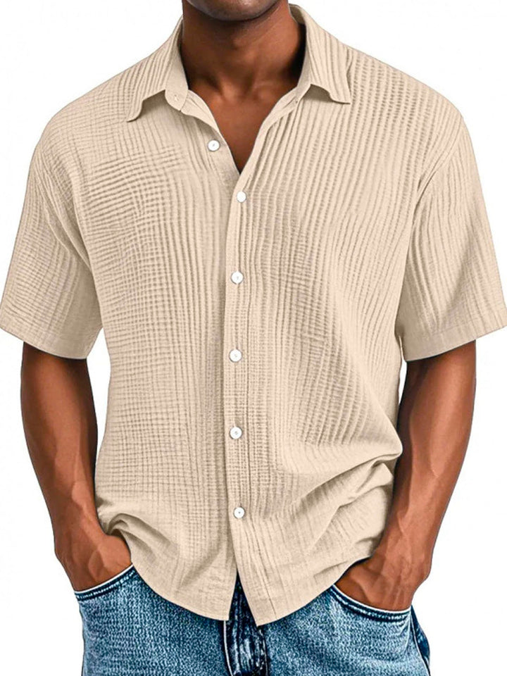 Alohadaddy® Basics Seersucker Pleated Men&