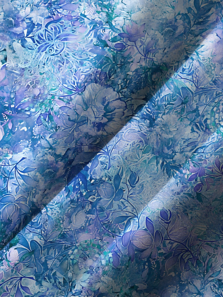 Alohadaddy Hawaiian Flowers Gradient Print Art Button Cardigan Pockets Breathable Soft Long Large Size Short Sleeve Shirt