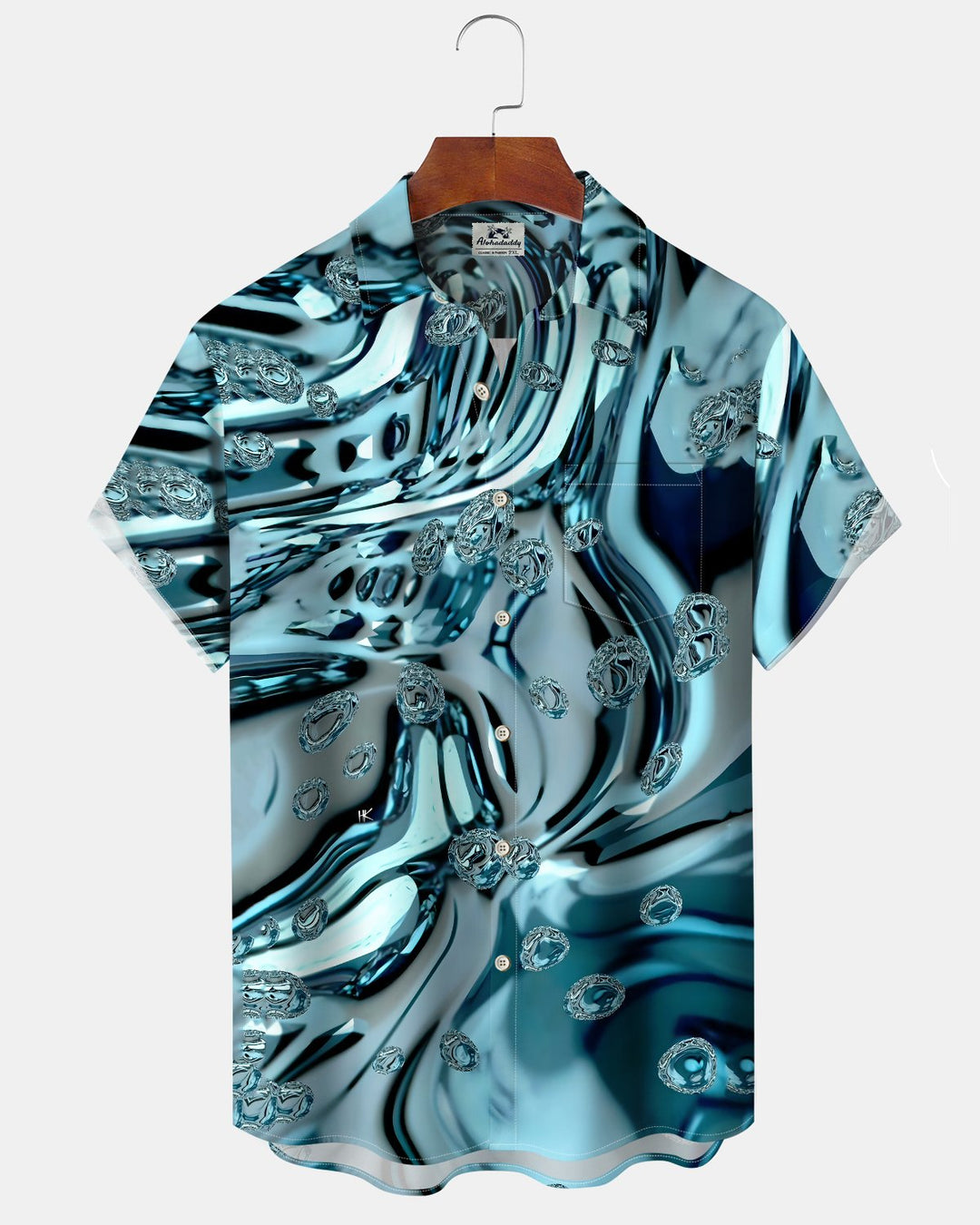 Alohadaddy® Vintage Diamond Print Art Button Pocket Cardigan Men&