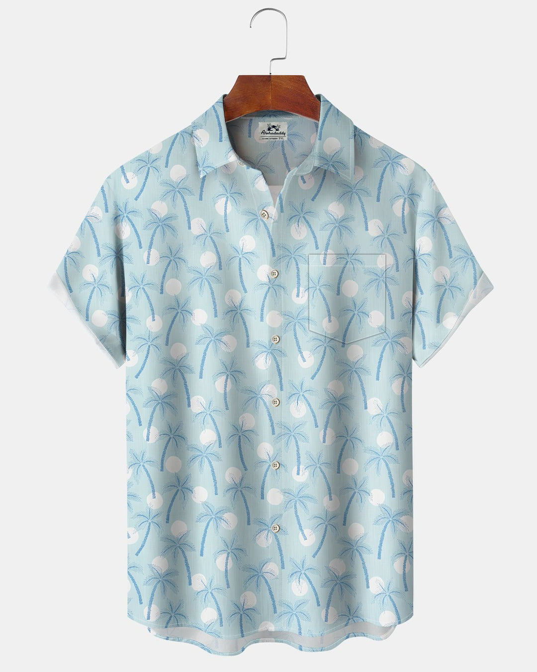 Alohadaddy® Hawaiian Palm Tree Print Men&
