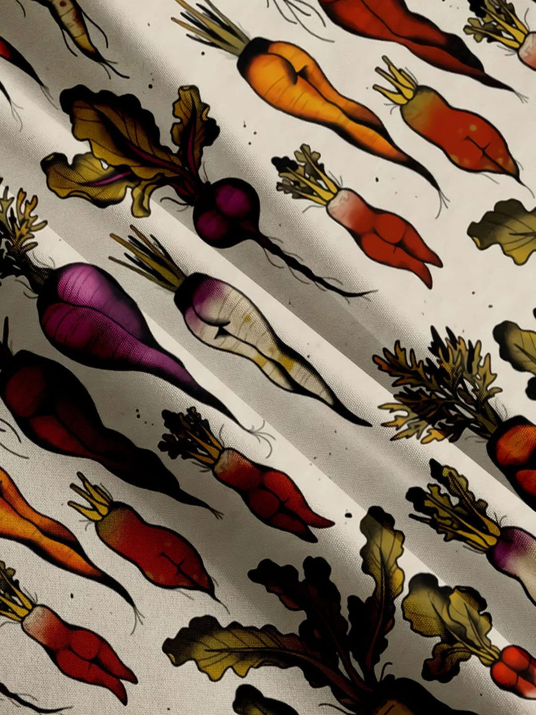Alohadaddy Vintage Fun Fruit and Vegetable Print Men&