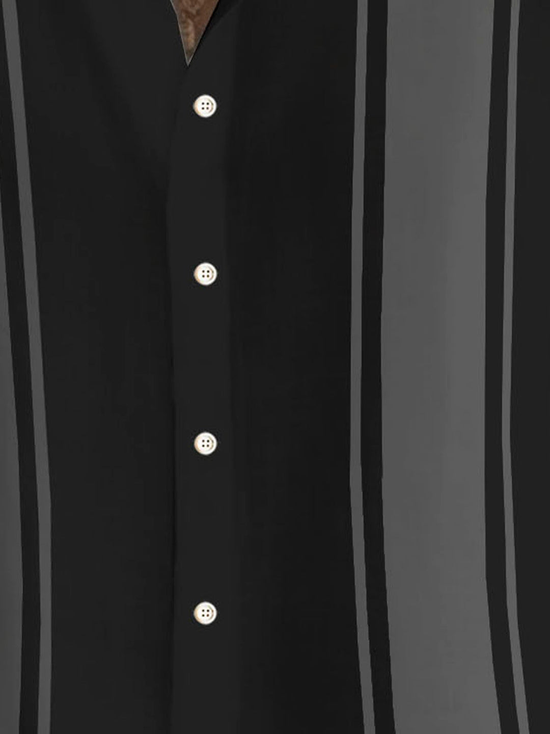 Alohadaddy Retro Bowling Stripe Contrast Print Men&