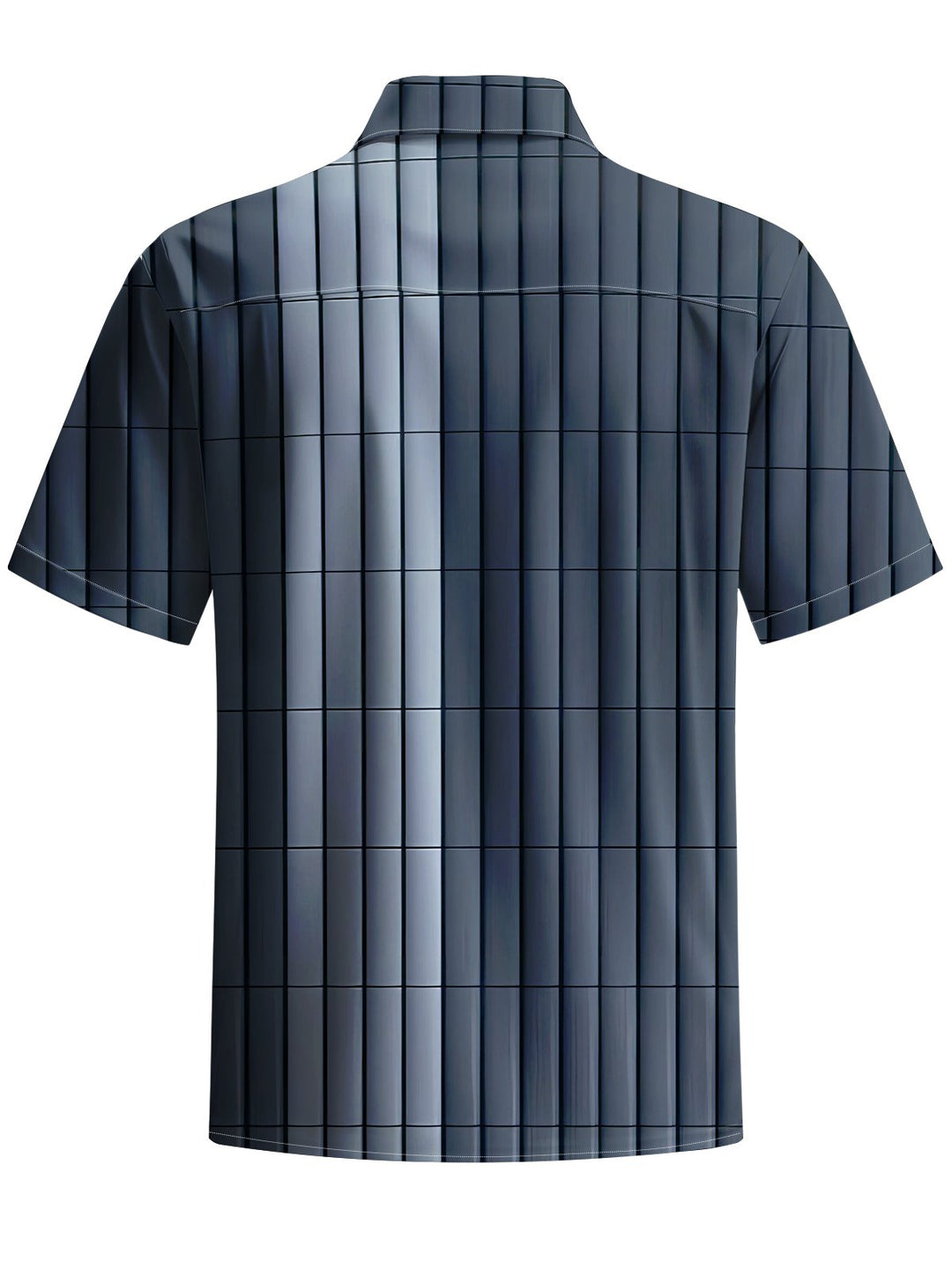 Alohadaddy® Casual Stripe Art Print Moisture Wicking Men&