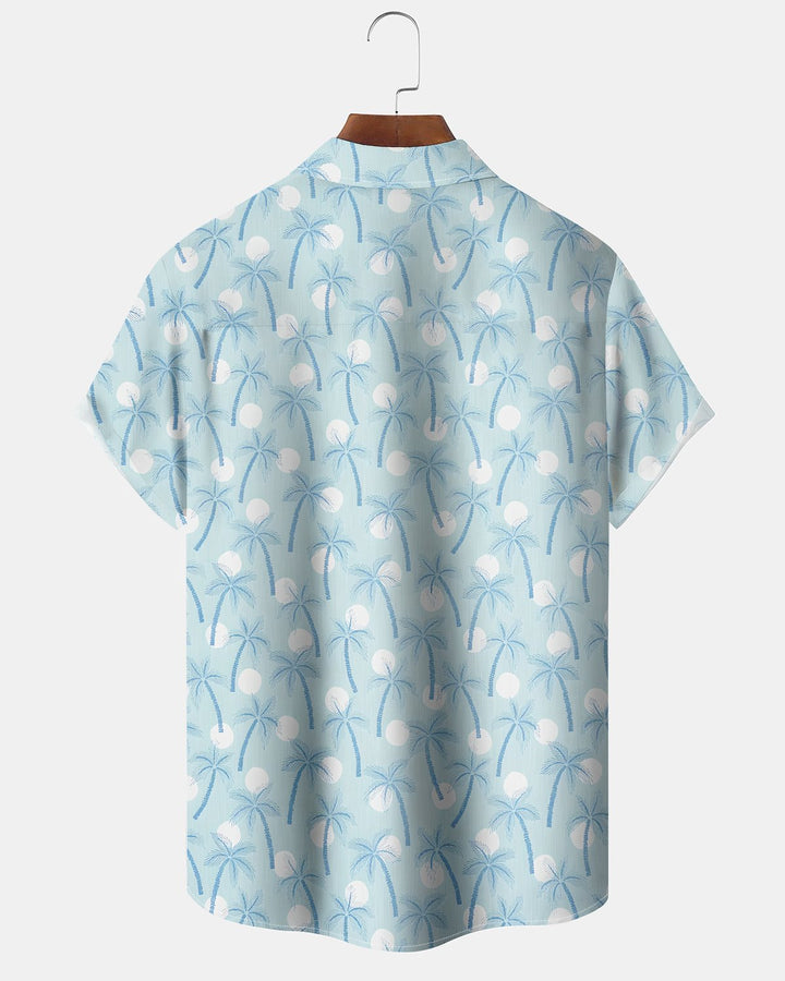 Alohadaddy® Hawaiian Palm Tree Print Men&