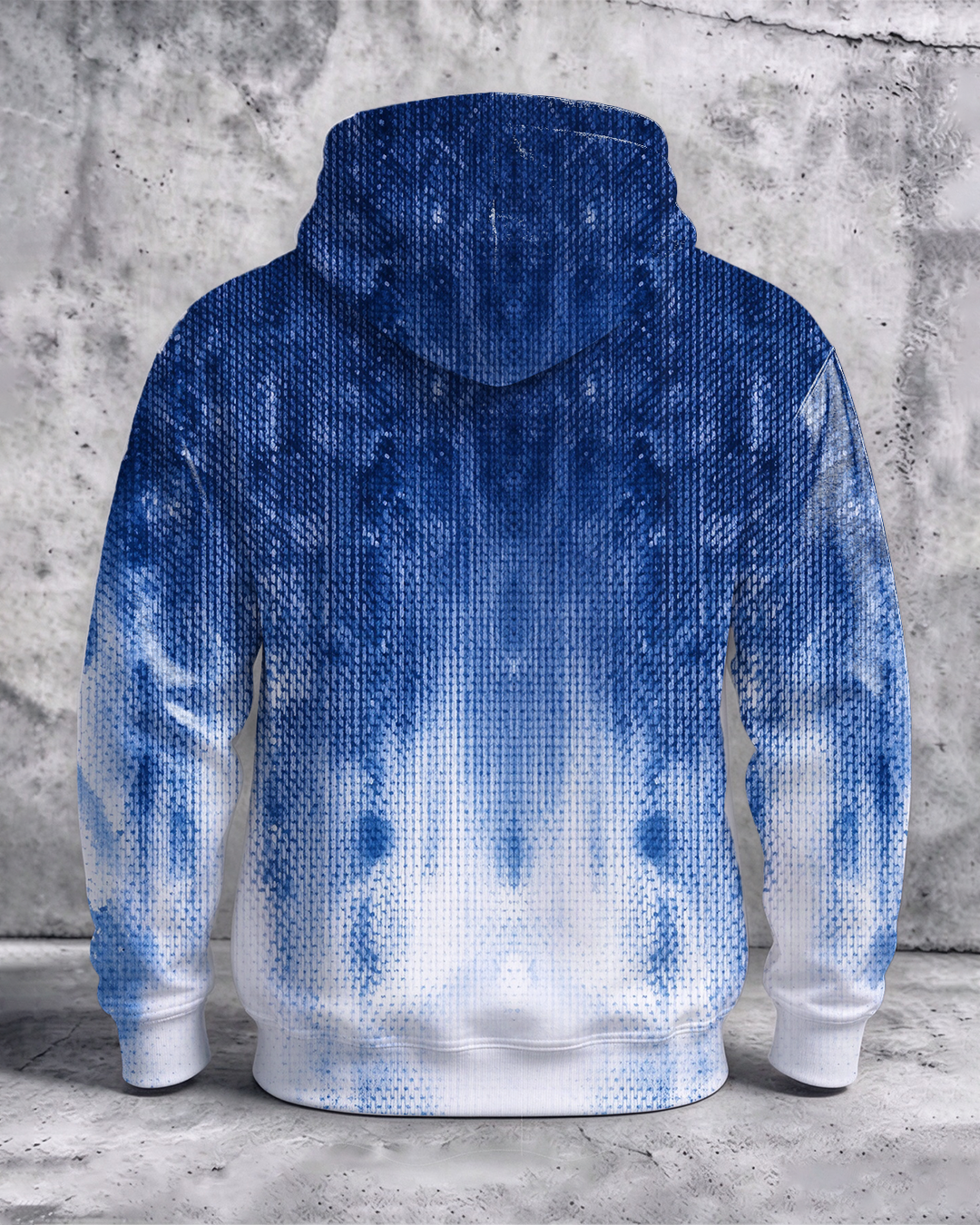 Alohadaddy® Men’s  Ombre Print Pullover Hoodie