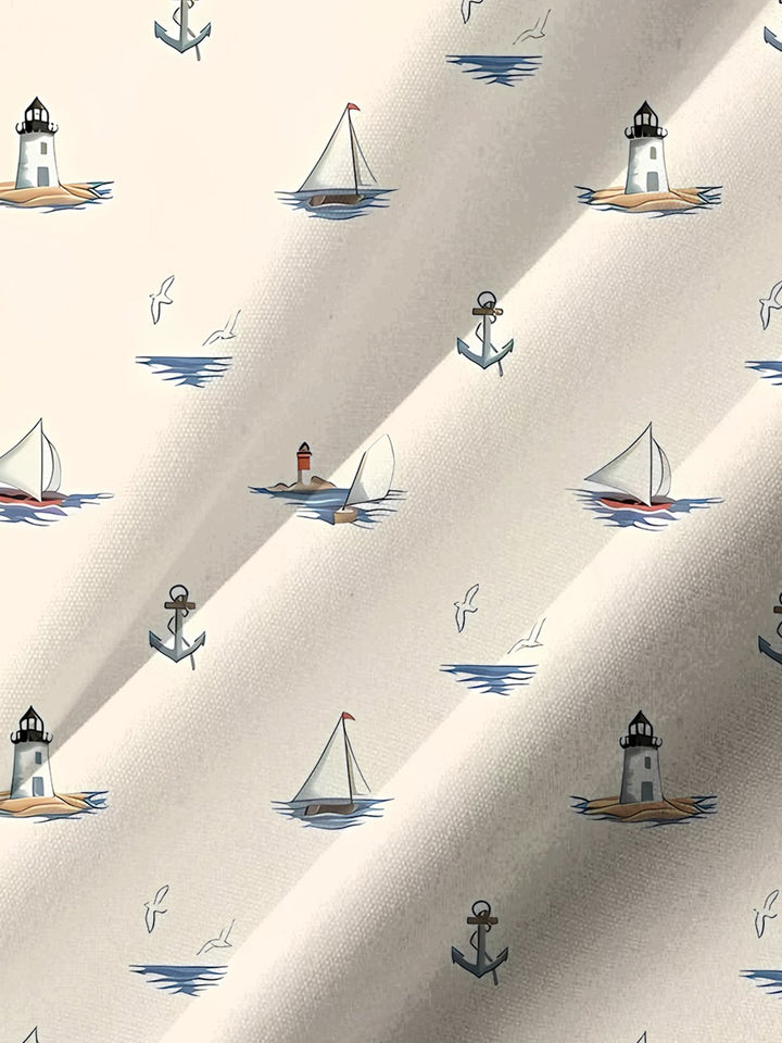 Alohadaddy® Hawaii Vacation Art Print Chest Pocket Men&