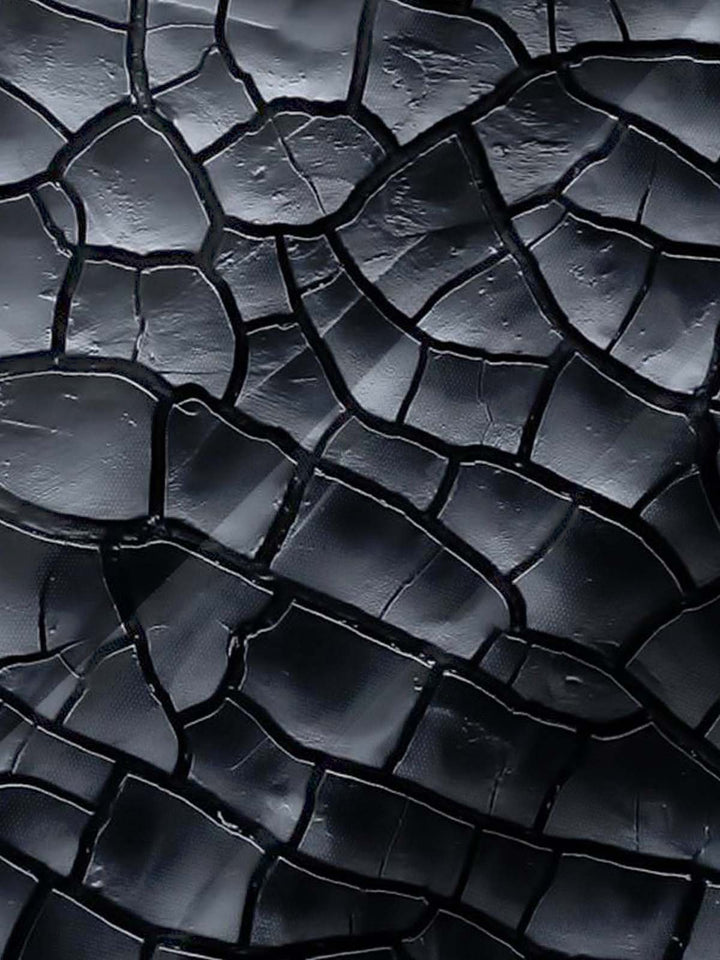Alohadaddy® Casual Geometric Cracked Print Art Pocket Stretch Men&