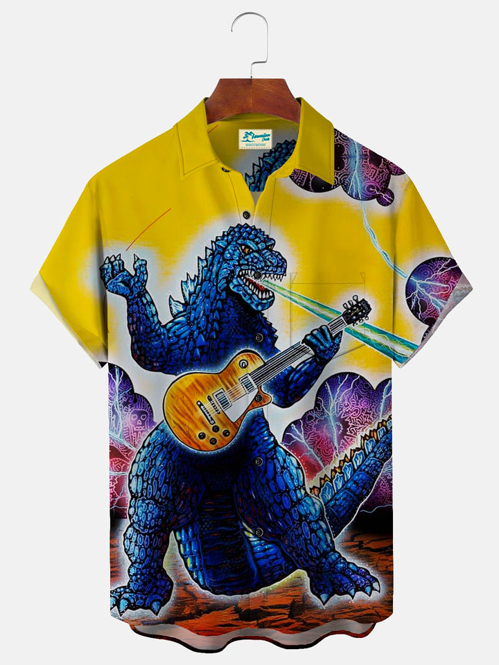Alohadaddy Fun Dinosaur Yellow Men&