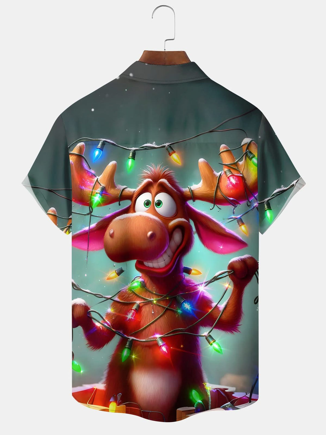 Alohadaddy® Christmas Holiday Reindeer Light Cartoon Men&