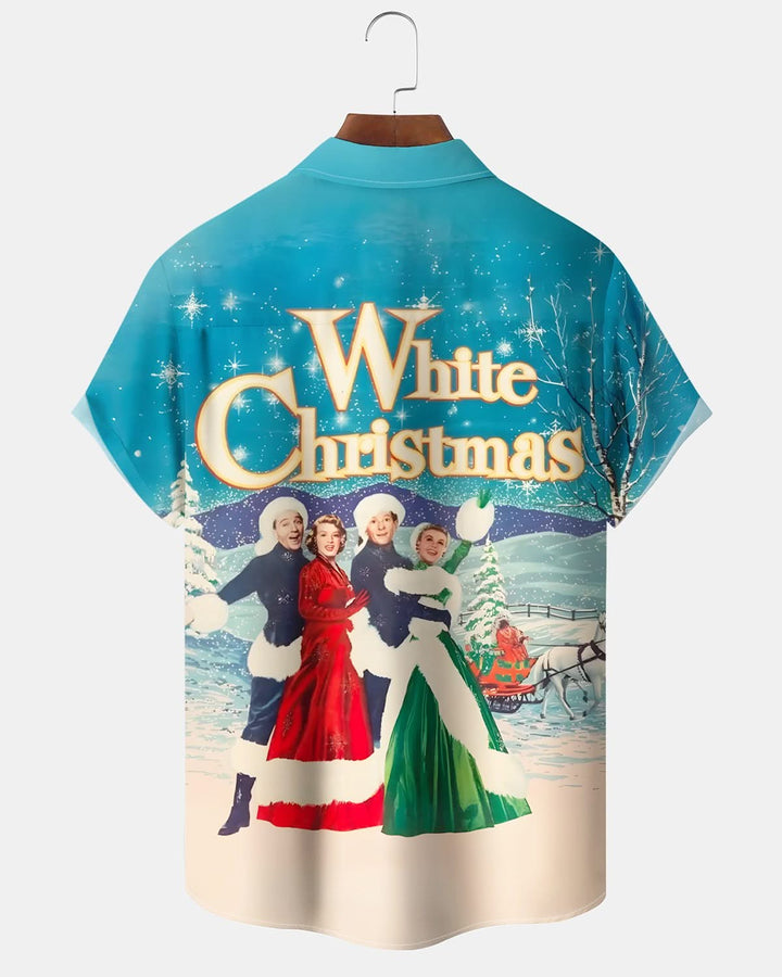 Alohadaddy® Holiday White Christmas Art Print Men&
