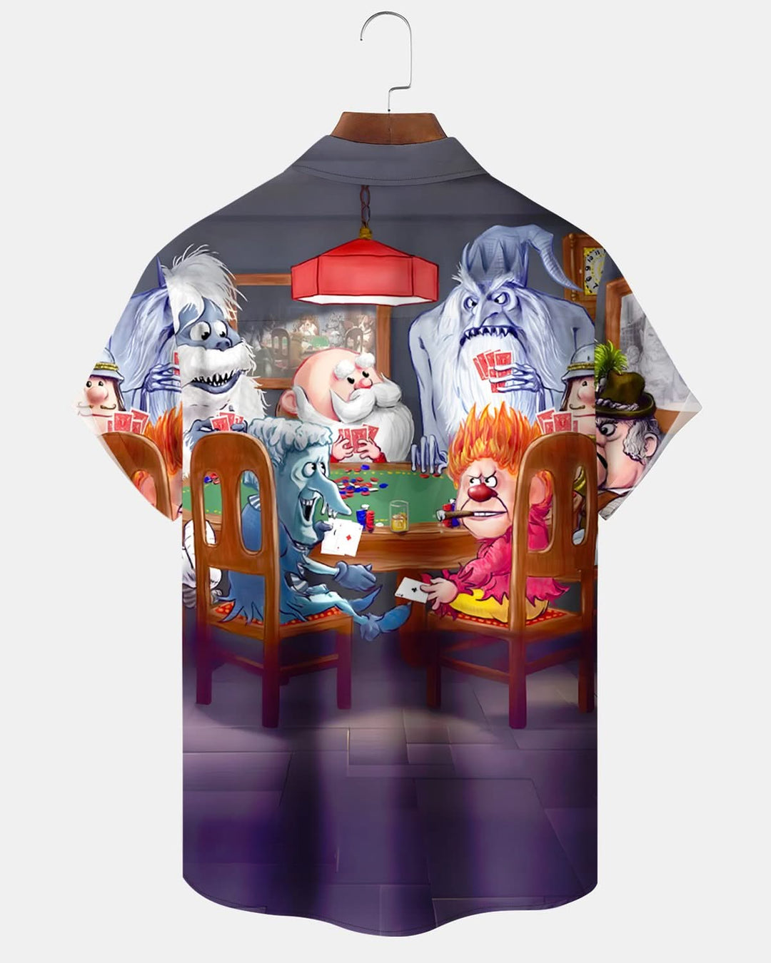 Alohadaddy® Christmas Cartoon Print Men&
