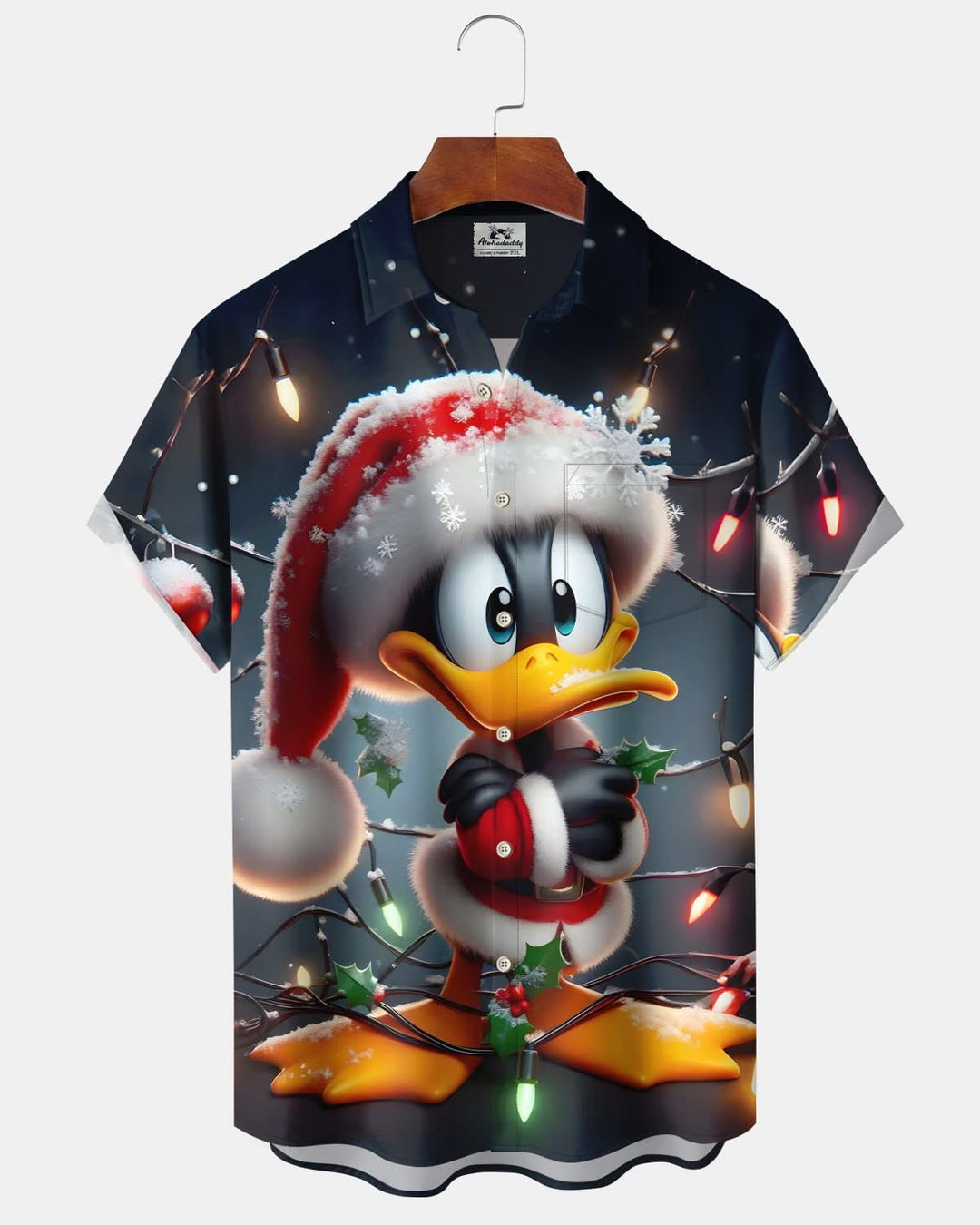 Alohadaddy® Holiday Christmas Lights Cartoon Duck Men&