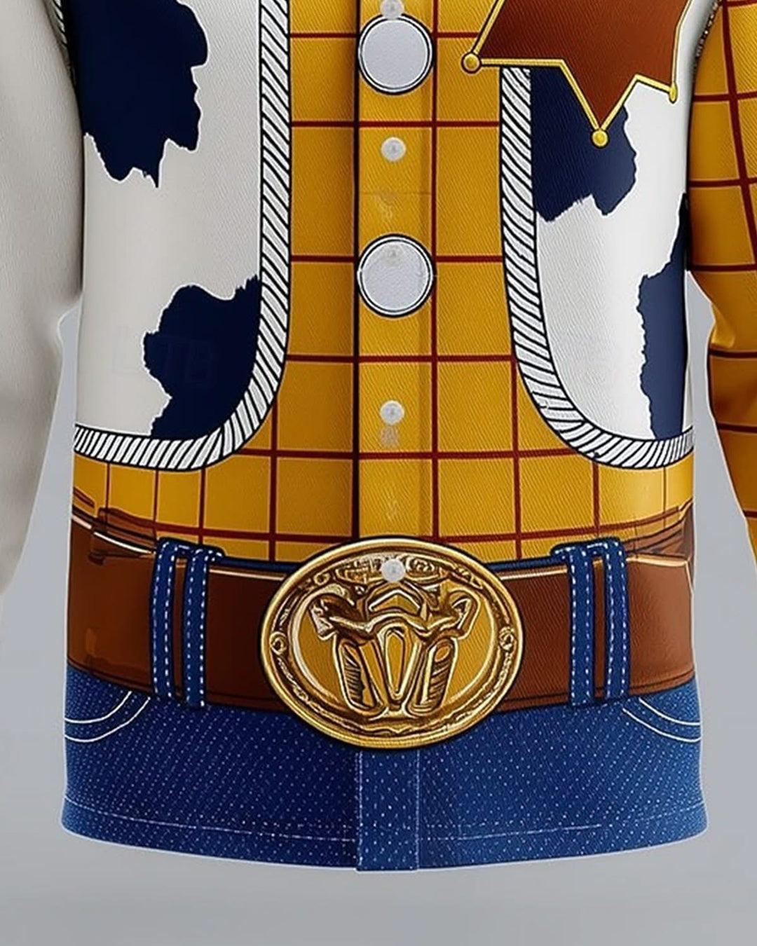 Alohadaddy® Holiday Retro Cartoon Cowboy Cosplay Men&