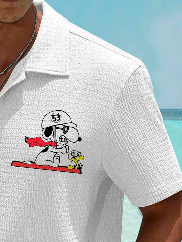 Alohadaddy Retro No. 53 Classic Car 3D Digital Print Men&