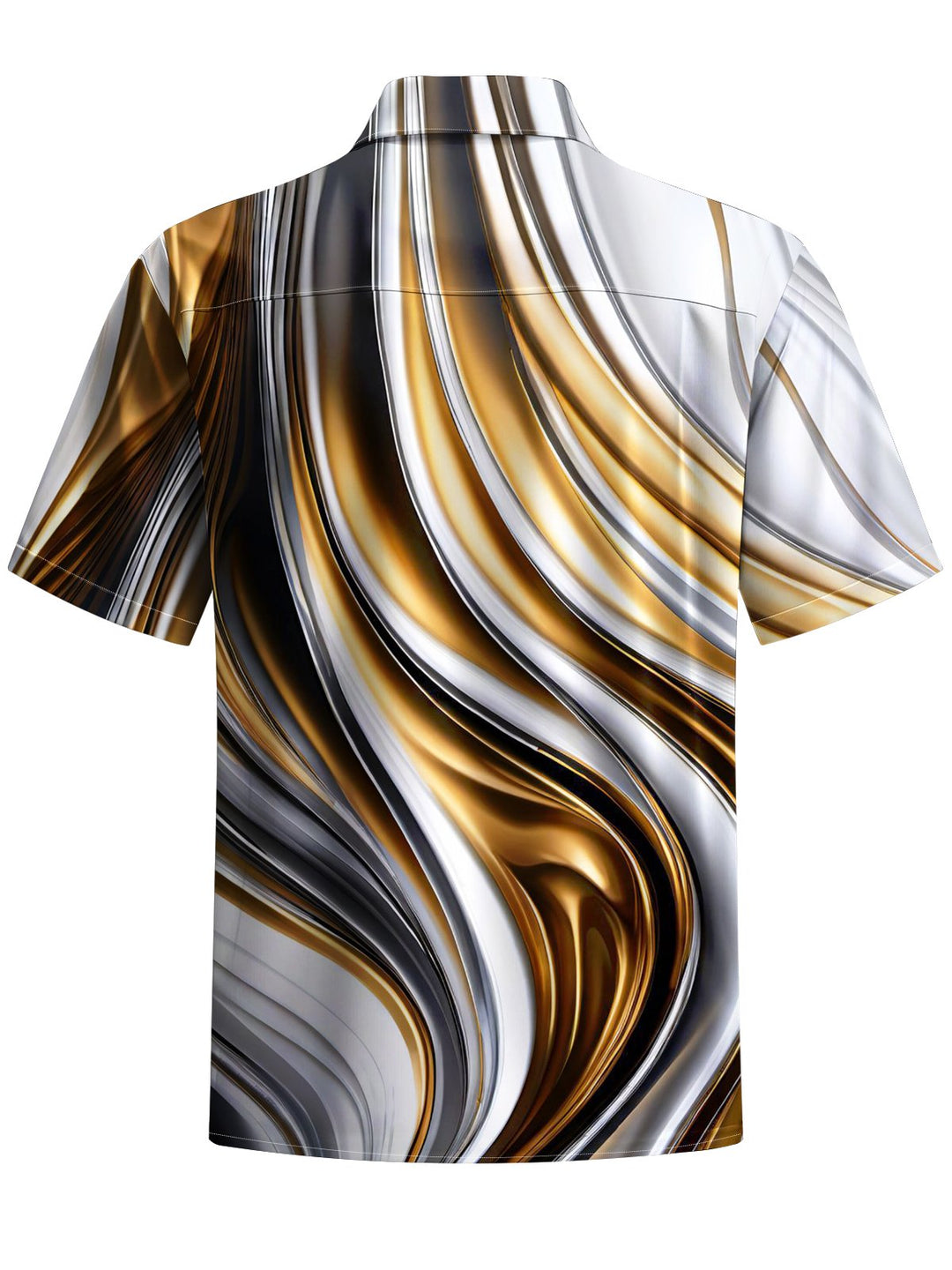 Alohadaddy® Casual Abstract Print Art Pocket Stretch Men&