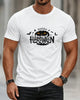 Alohadaddy® Men's Casual Short-Sleeve T-Shirt With Halloween Pumpkin And Bat Print