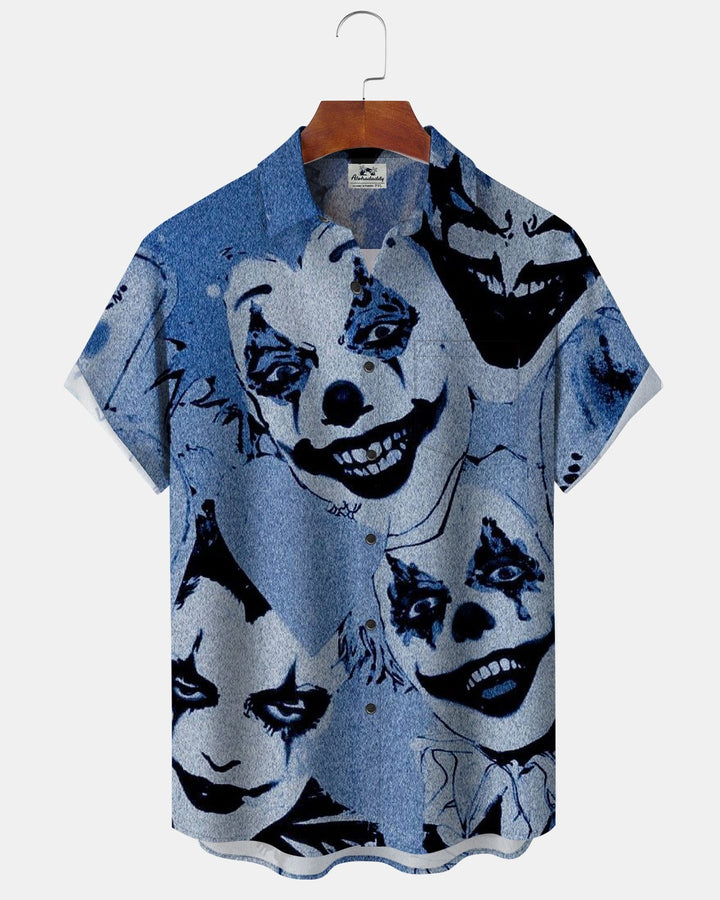Alohadaddy® Abstract Art Graffiti Clown Men&