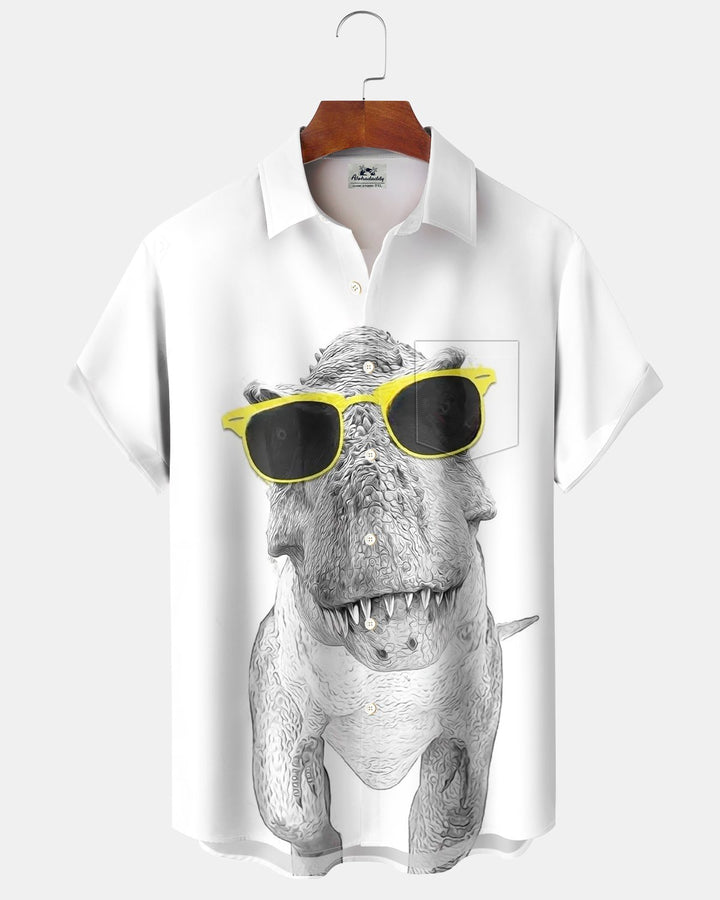 Alohadaddy® Casual Dinosaur Sunglasses Fun Print Men&