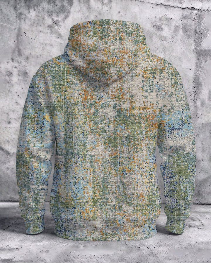 Alohadaddy® Casual Abstract Art Geometric Print Men&