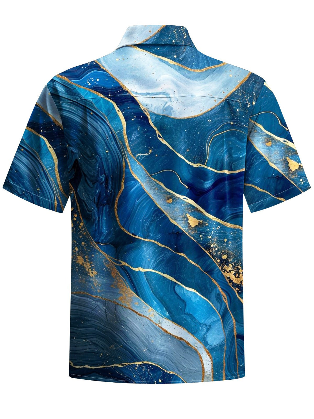 Alohadaddy® Casual Abstract Print Art Moisture Wicking Men&