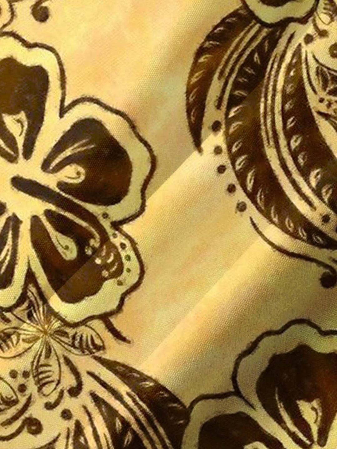 Alohadaddy® Vintage Floral Print Art Pocket Stretch Men&
