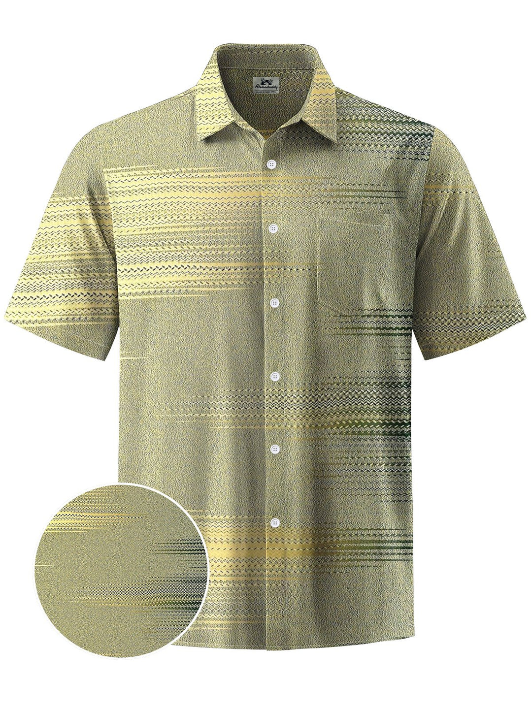 Alohadaddy® Vintage Stripe Art Print Men&