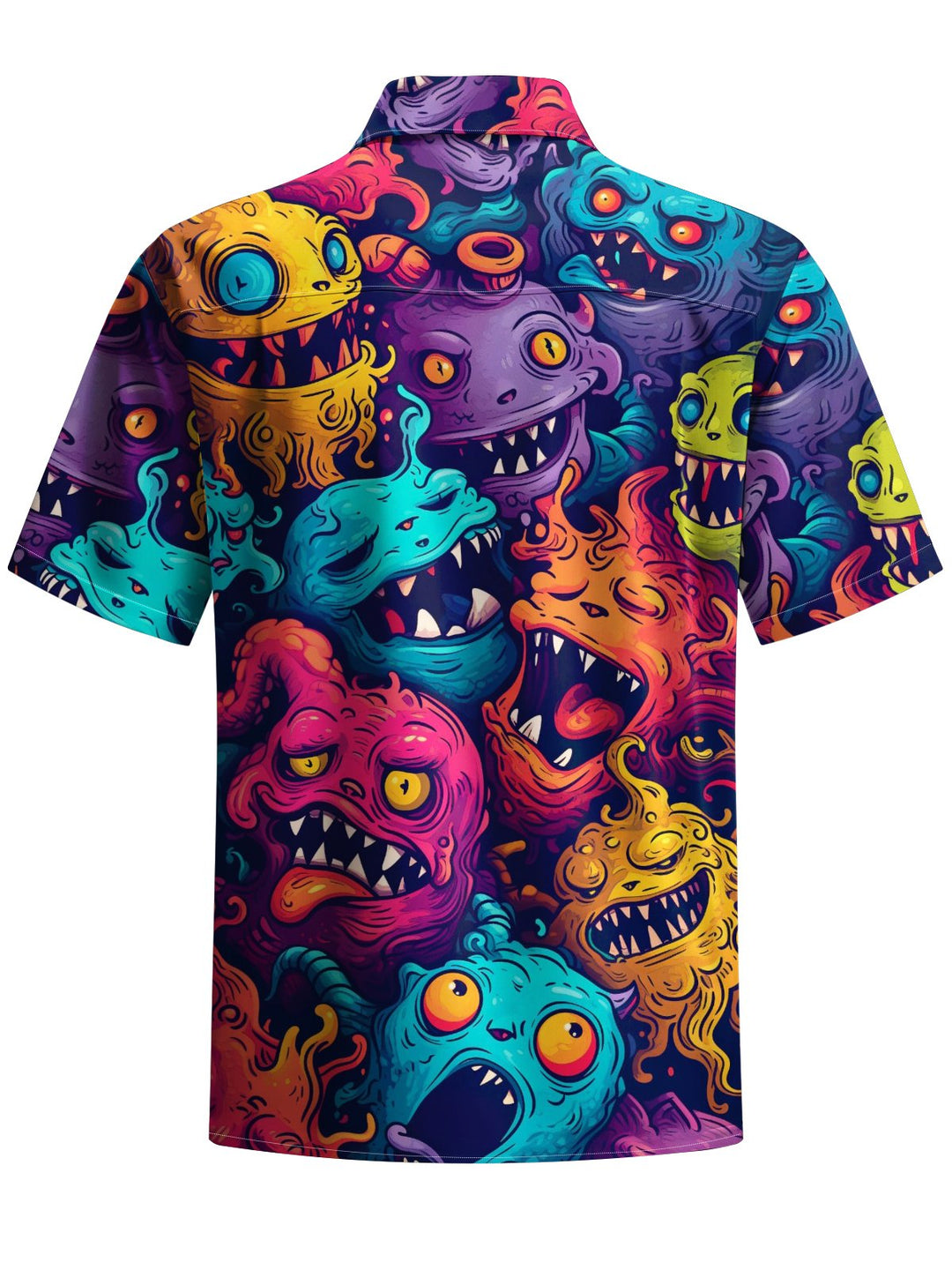 Alohadaddy® Vintage Monster Art Print Pocket Men&