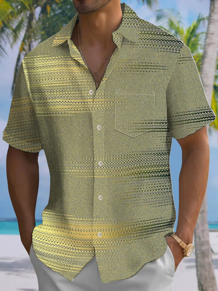 Alohadaddy® Vintage Stripe Art Print Men&