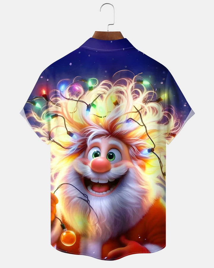 Alohadaddy® Holiday Christmas Santa Art Print Men&