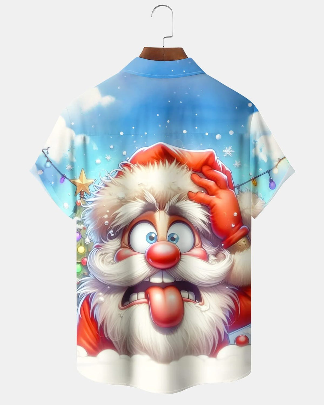 Alohadaddy® Holiday Christmas Santa Claus Lights Men&
