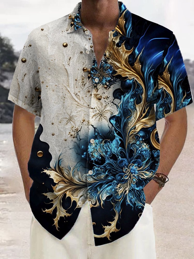 Alohadaddy Vintage Floral Art Print Men&