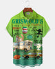 Alohadaddy® Holiday Retro Christmas Movie Cartoon Short-Sleeve Shirt