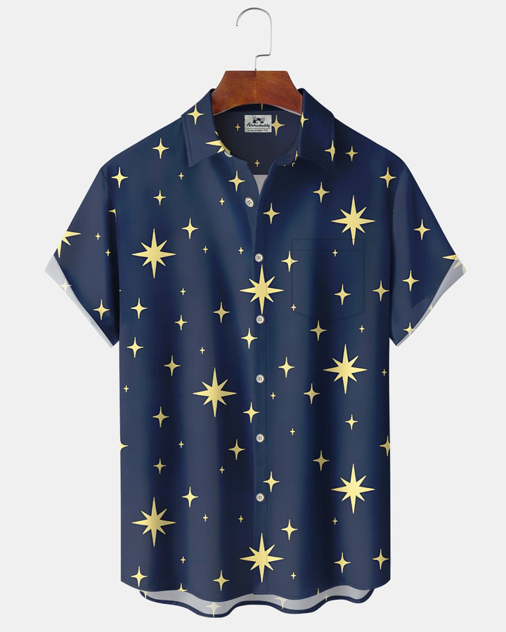 Alohadaddy® Retro Geometric Star Medieval Modern Men&