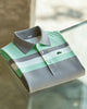 Alohadaddy® Basic Casual Fashion Striped Color-Blocked Polo Shirt