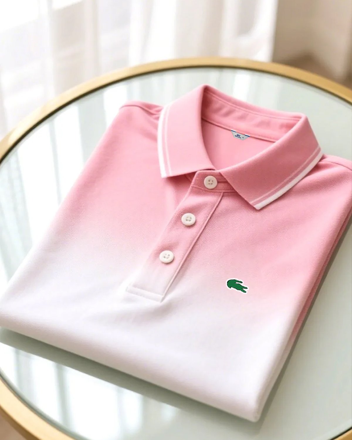 Alohadaddy® Basic Men's Gradient Fashion Short-Sleeve Polo Shirt