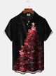 Alohadaddy Christmas Holiday Christmas Tree Snowflake 3D Shirt