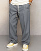 Alohadaddy® Men's Solid Color Button-Down Comfort Straight Leg Casual Pants