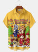 Alohadaddy 60s Retro Cartoon Holiday Christmas Vacation Shirt