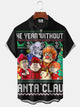 Alohadaddy 60s Retro Cartoon Holiday Christmas Vacation Ugly Christmas Shirt