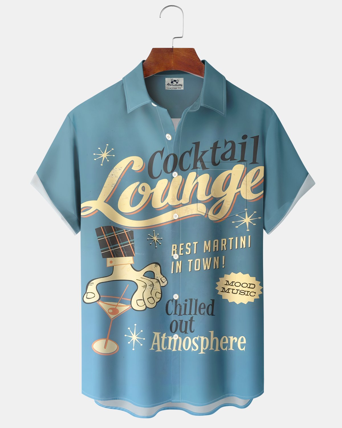 Alohadaddy® Retro Cocktail Party 60s Hawaiian Shirt