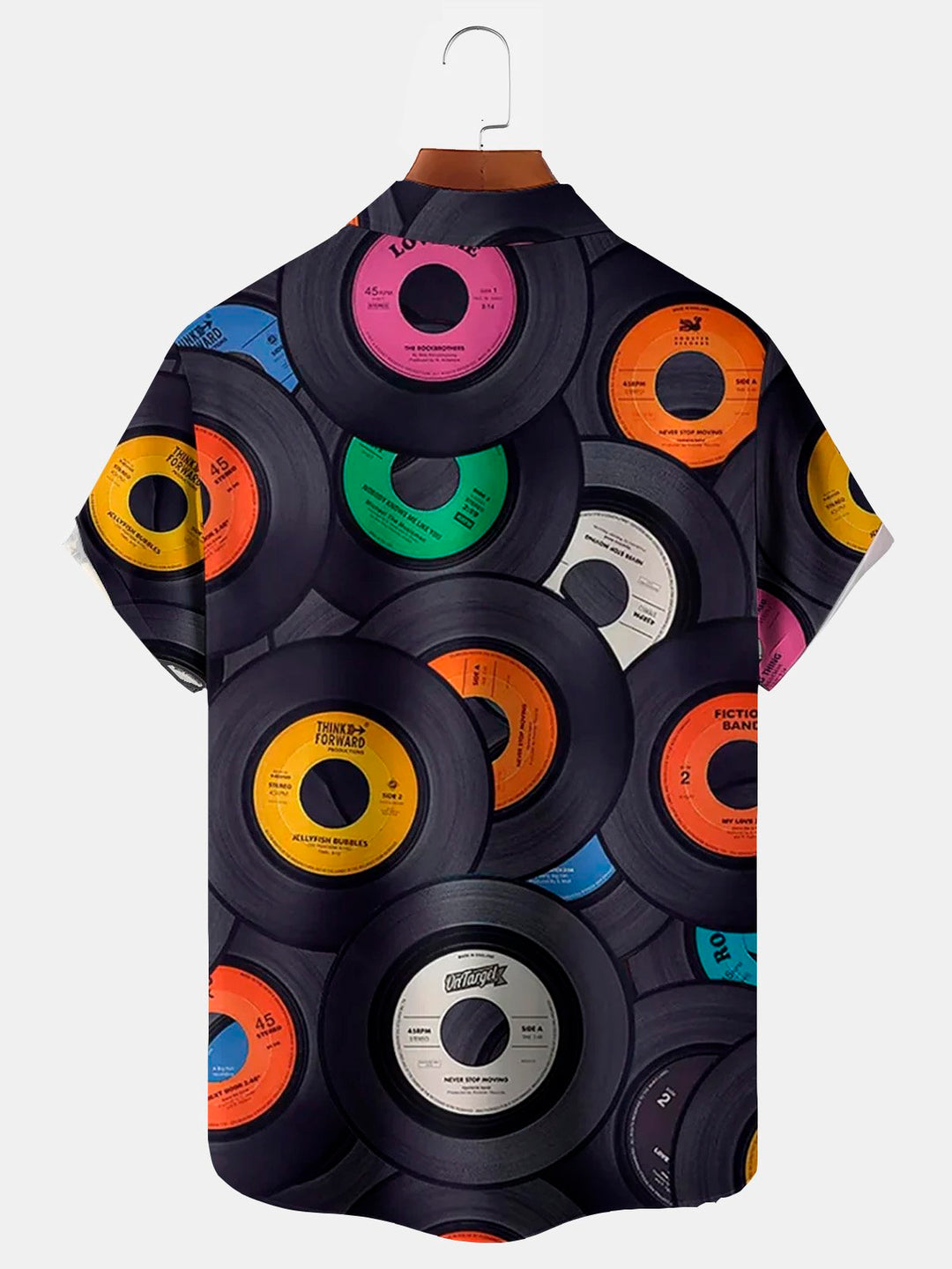 Alohadaddy Retro Music 3D Digital Print Men&