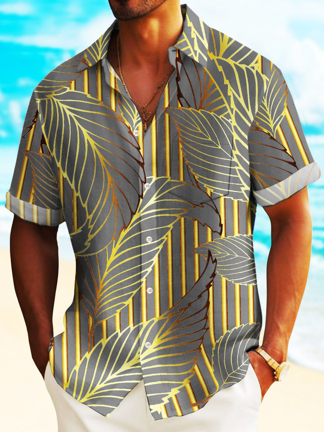 Alohadaddy Vacation Art Floral Men&