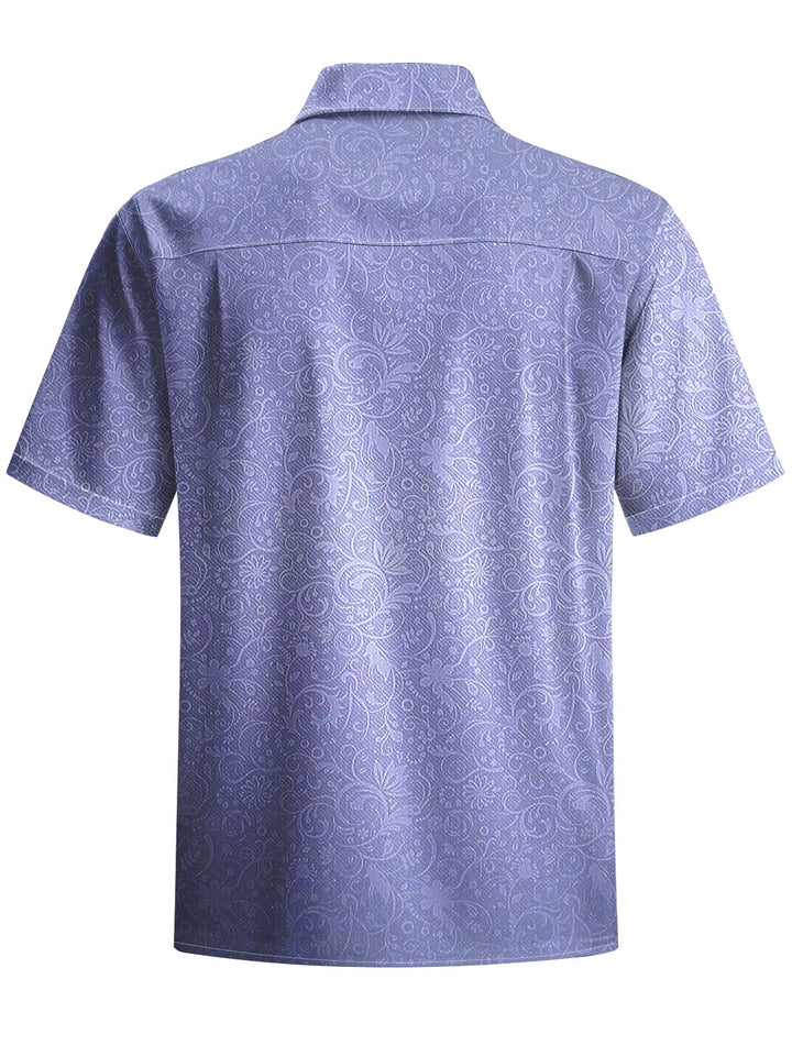 Alohadaddy® Casual Floral Art Print Moisture Wicking Men&